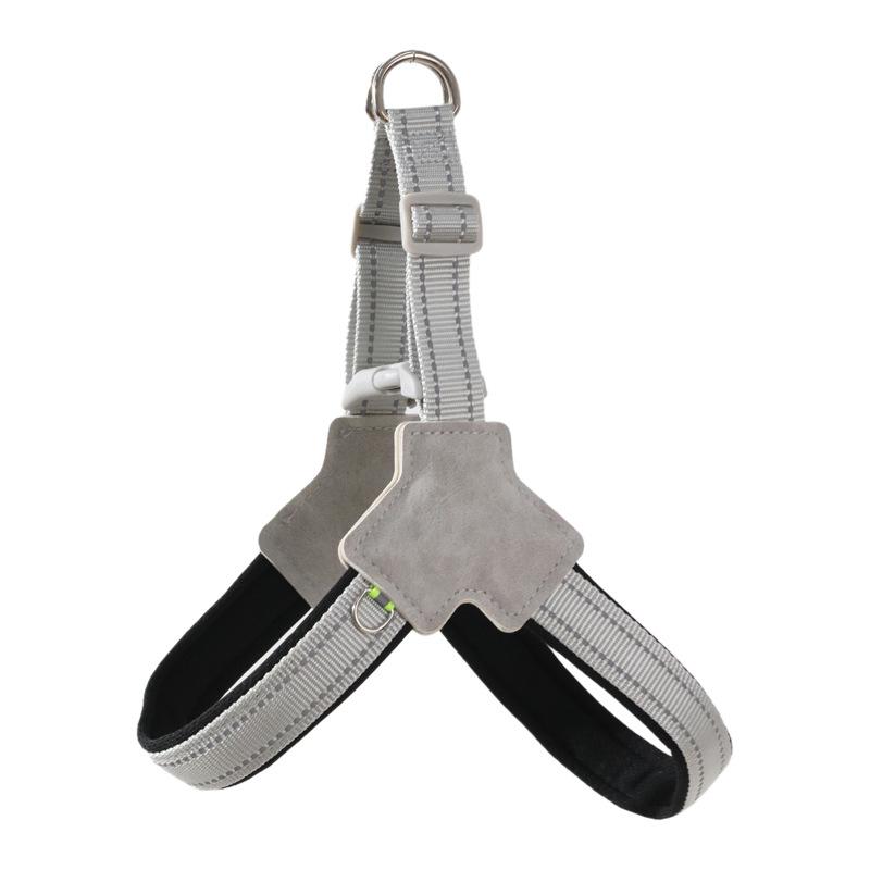Medium-Large Dog Y-Shaped Escape-Proof Harness and Leash Set