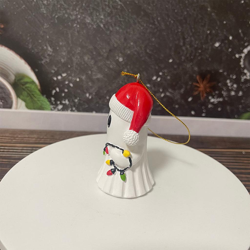 Christmas Hat Spirit Body Three-dimensional Cartoon Decoration Pendant Christmas Gift Hanging Decoration