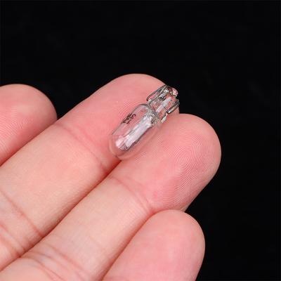 10 vnt. Lemputė 12V 3W T6.5 Automobilio prietaisų skydelio prietaisų skydelio lemputė Indikacinės lemputės