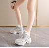 New women's shoes 2025 with plush high top shoes for sports and leisure thick and warm cotton shoes for women