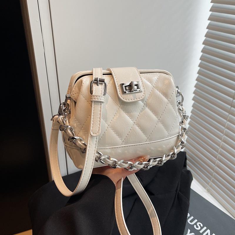 

Mobile phone bag female messenger bag 2025 new large opening mobile phone mother bag lightweight mini small bag білий