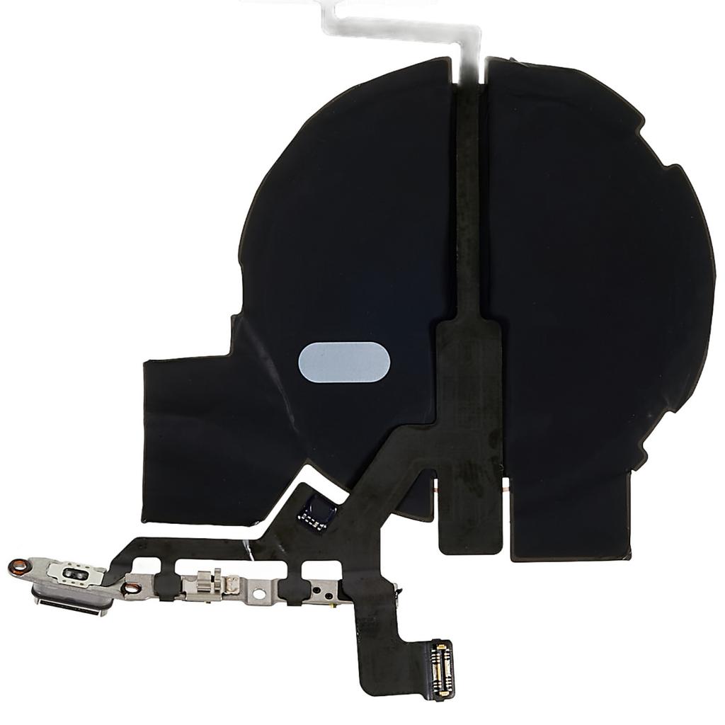 For iPhone 14 Pro OEM Disassembly Power On/Off and Volume Buttons Flex Cable+Wireless Charging Port Cable (without Logo)