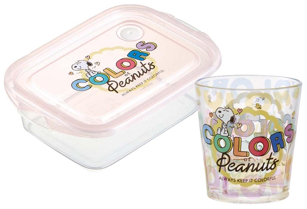 Skater Acrylic Peanuts Cup, 280ml, Snoopy, Colors, KSA4-A