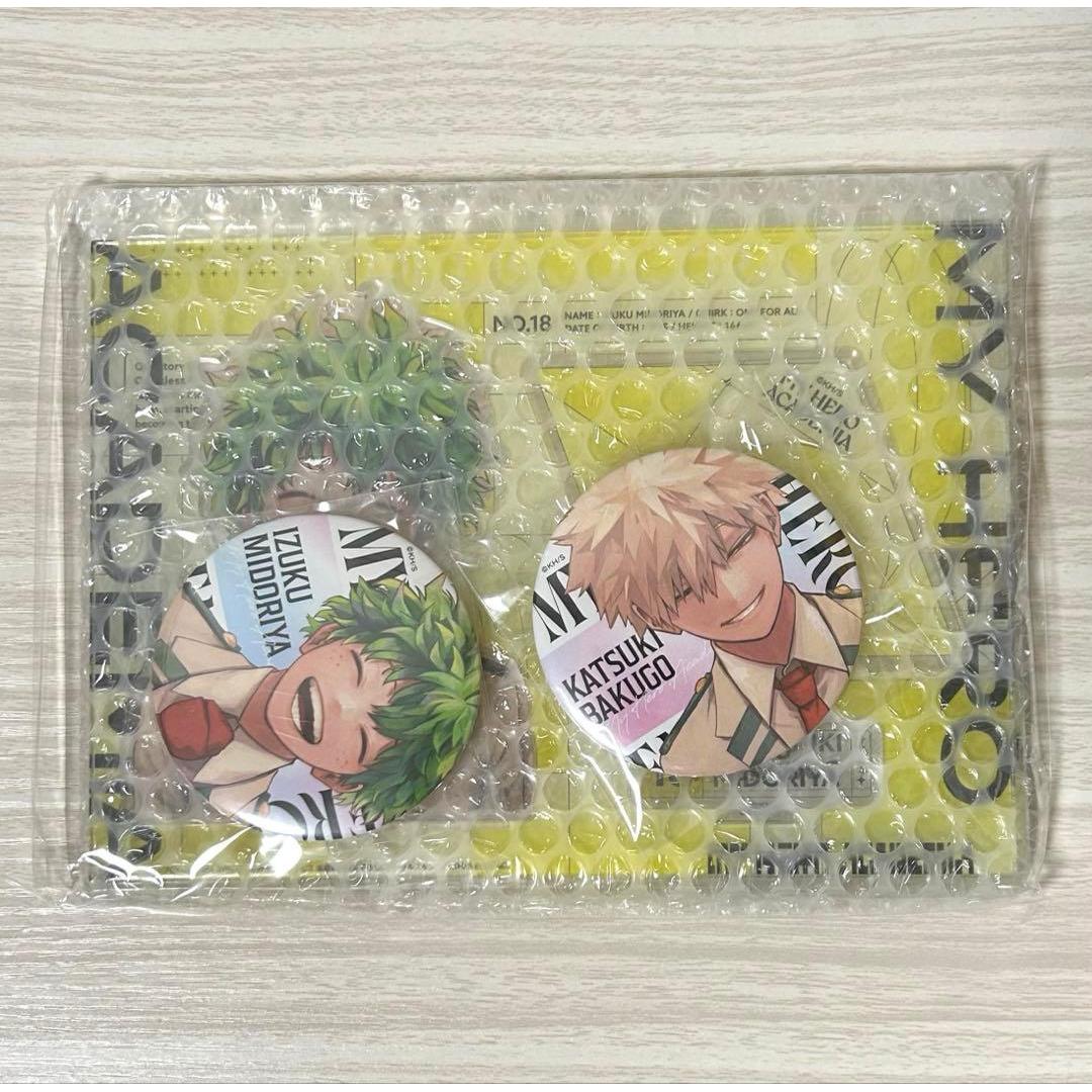 Used Jump GIGA 2024 Heroaka Axta Can Badge Set Midoriya Bakugo