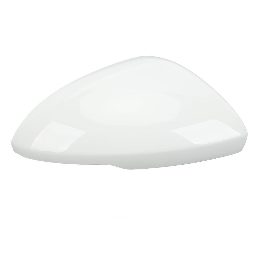Rearview Mirror Caps Stylish Impact Resistant Car Door Wing Mirror Cover Replacement for Cruze 2017 to 2019 White