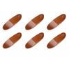 6Pcs Japanese Style Wooden Fork Kitchen Tableware Chopstick Holder Chopstick Rest Chopstick Pillow