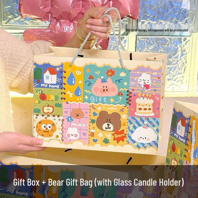 Dessert Scented Candle Gift Set for Girls, Girlfriend, Best Friend, Creative Birthday or Graduation Present