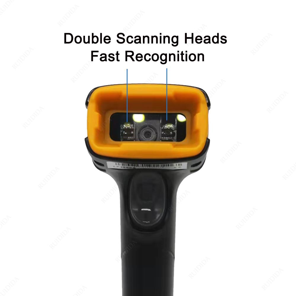 Wired or Wireless Scanner 1D 2D Handheld Bar Reader QR Code Scanner PDF417 for Supermarket Store