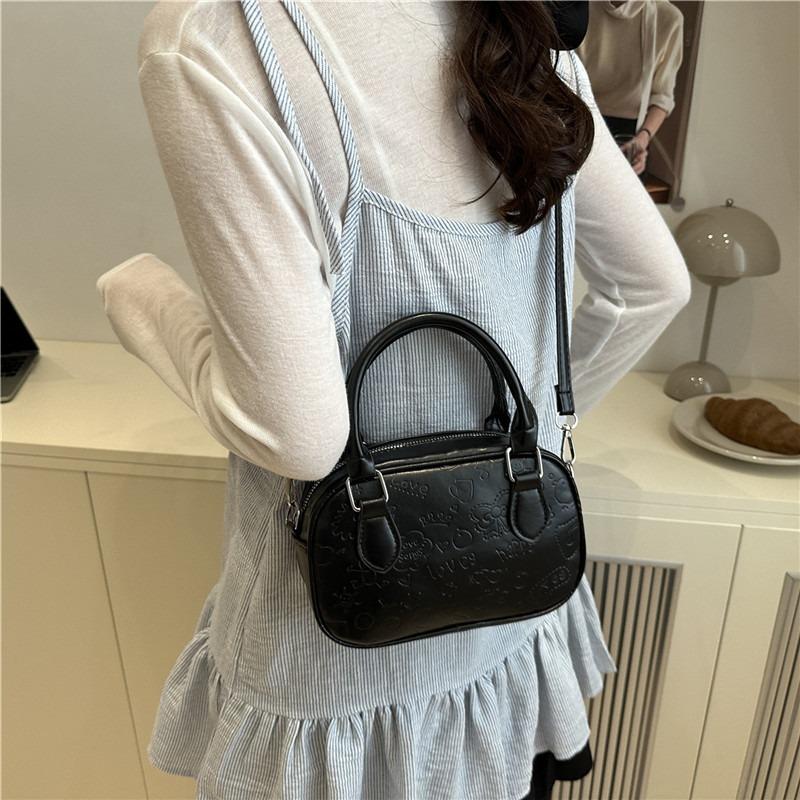 High Value Small Bag Women's Summer New Popular Messenger Bag Fashion Casual Portable Bowling Bag