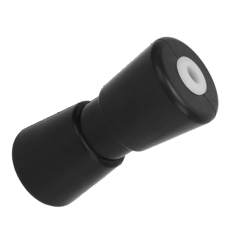 Heavy Duty Boat Trailer Roller Black Scratch Resistant Rubber Boat Trailer Roller Bow Stop for Yacht