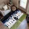 Brazilian Footballer Victory. Carpet Design for Hallway Kitchen Outdoor Dormitory Antislip Carpet Office home decor Perfect Gift for Women/Men