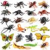 Realistic Pvc Insect Model Set Featuring Beetles Butterflies Ladybugs Caterpillars And More