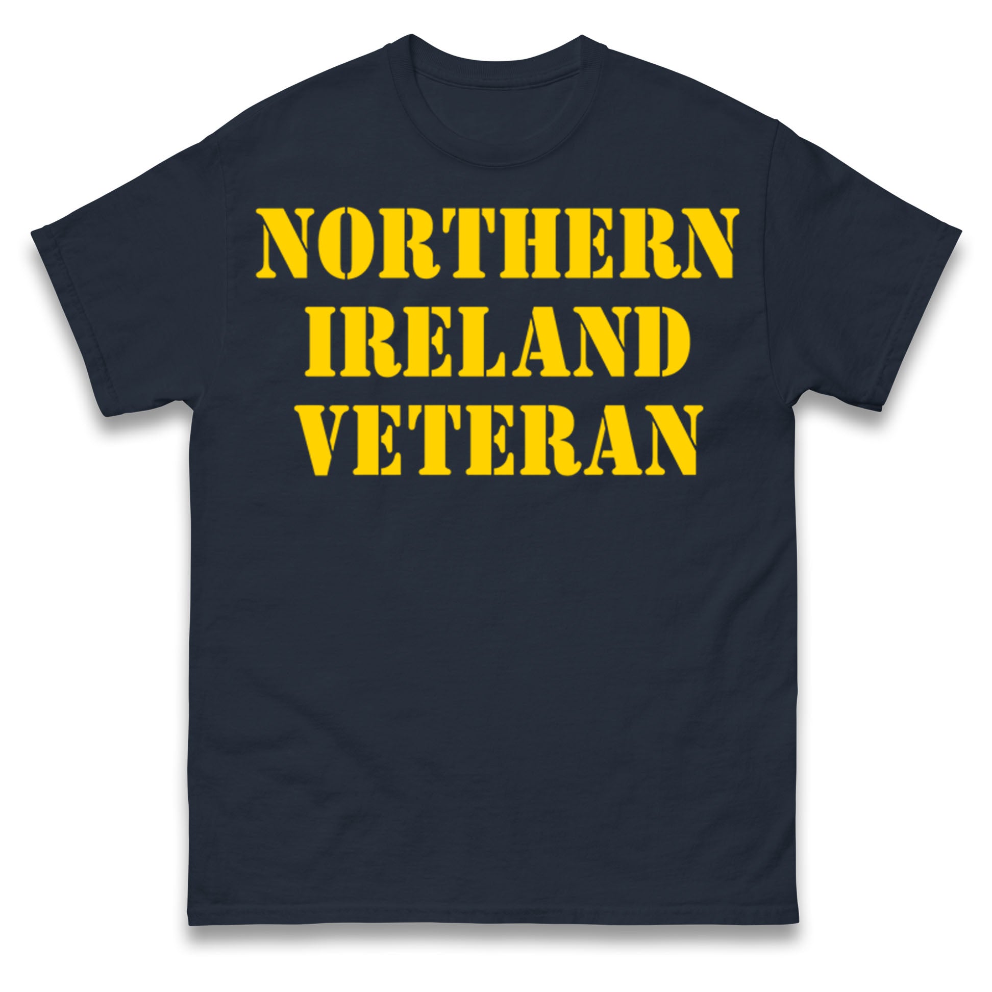 Northern Ireland Veteran T Shirt Tshirt Mens Womens Unisex Tops Tees XL