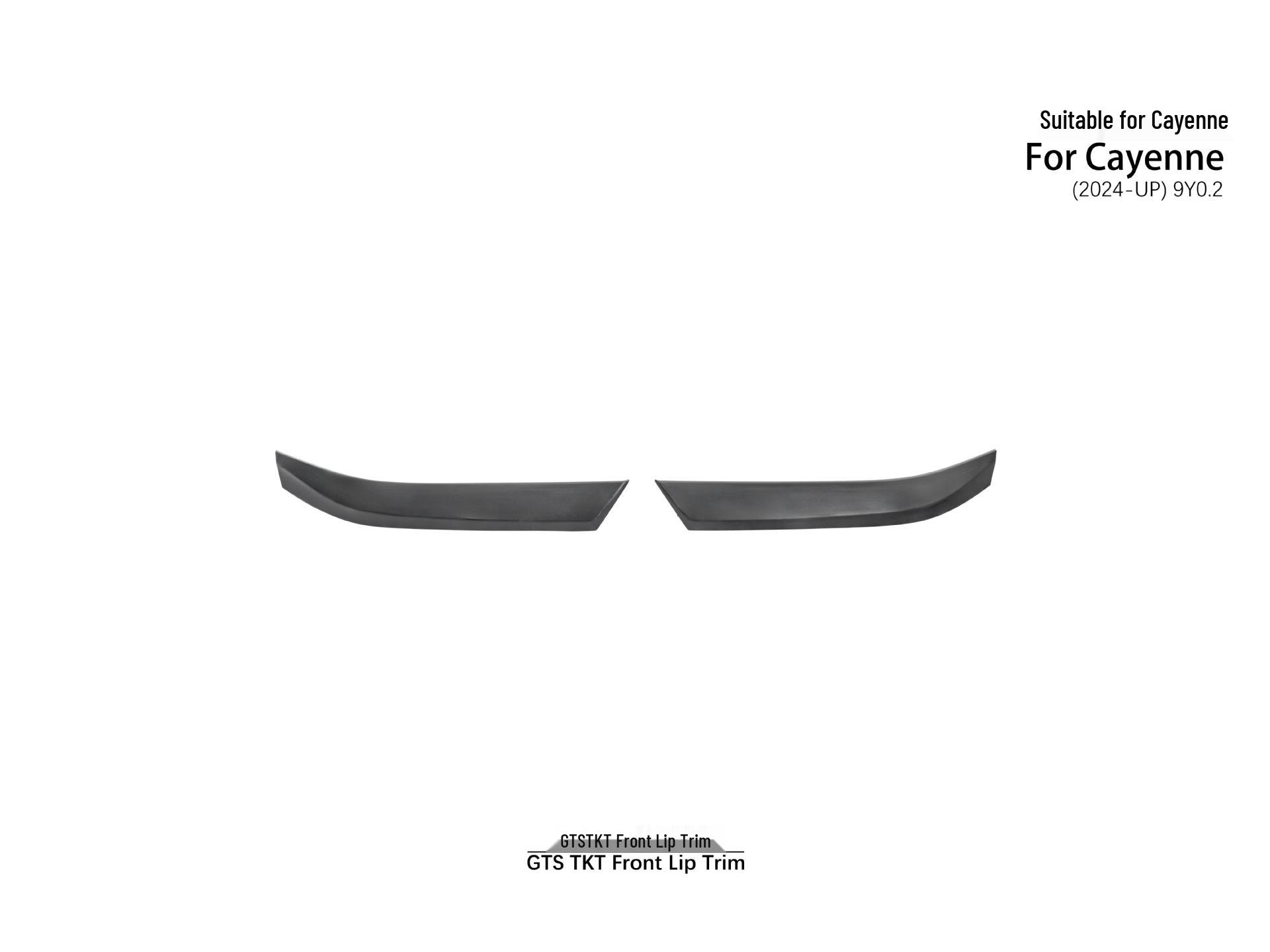 24-UP Cayenne 9Y0.2 SD TKT Front Lip Trim