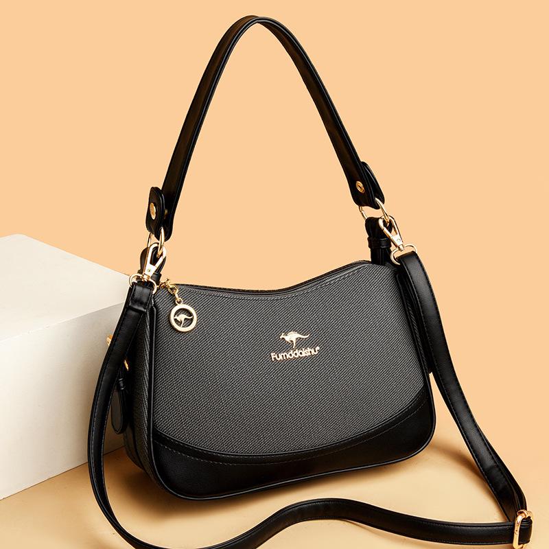 Simple Single-shoulder Crossbody Bag Large-capacity Mom Bag for Commuting