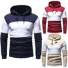 2024 Spring/Autumn Men's Color Block Patchwork Hoodie