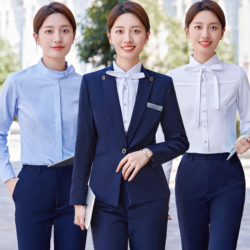 Женский деловой формальный рабочий костюм-комплект L