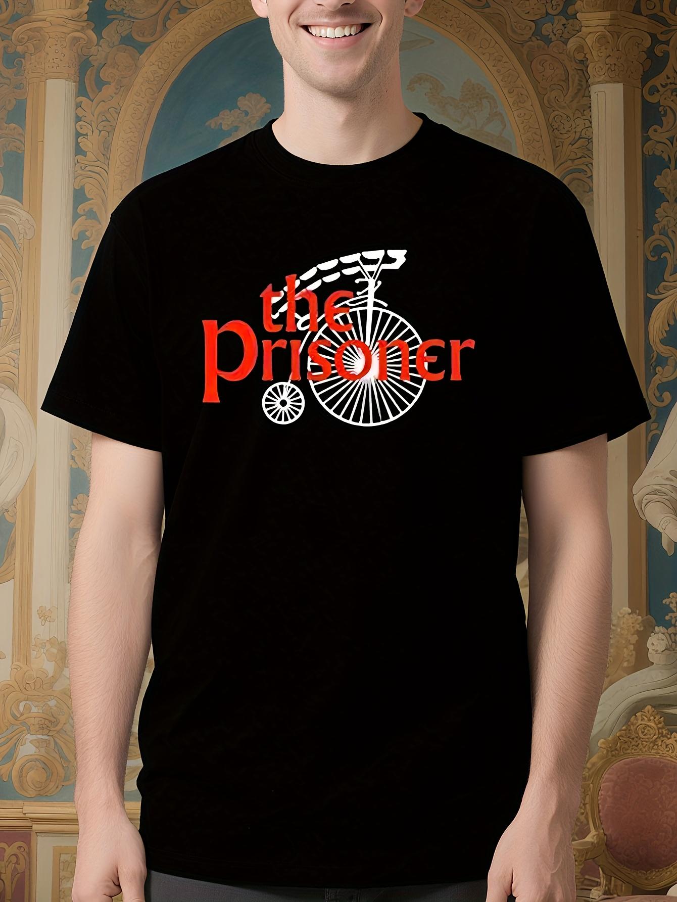 Vintage The Prisoner TV Show Graphic Tshirt - Retro Bicyc... M