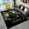Classic L-Lord of The Rings H-Hobbit Carpet Rug for Bedroom Living Room Sofa Playroom Doormat Home Decor,Kid Area Rug Non-slip