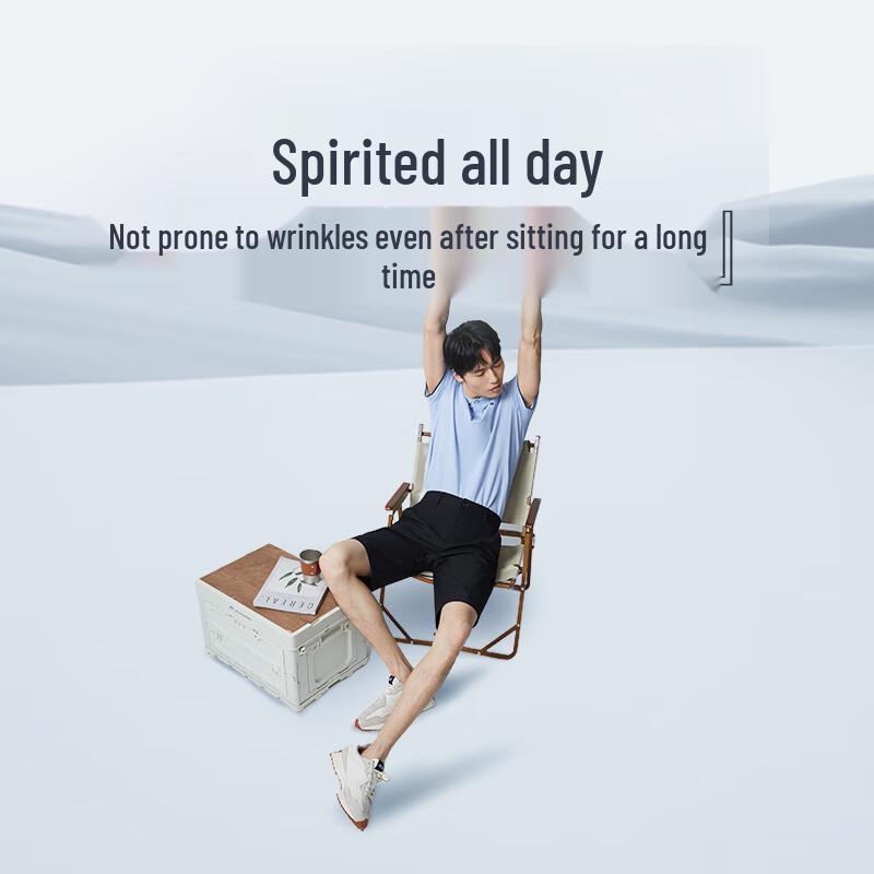 JD Zao Herren Sommer Memoryfaser Elastische Cargo Shorts