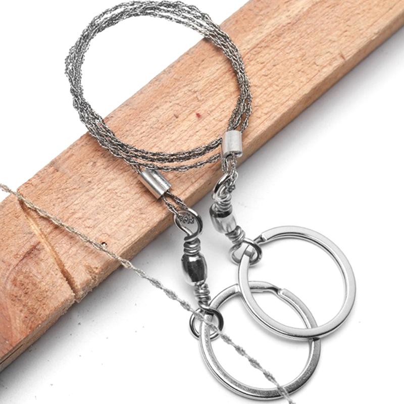 Drahtsäge Langlebig Leicht Notfall-Überlebenssäge Taschensäge Mit Drehbar