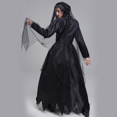 Halloween Umhang Blutsauger Lang mit Kapuze für Festivals Cosplay