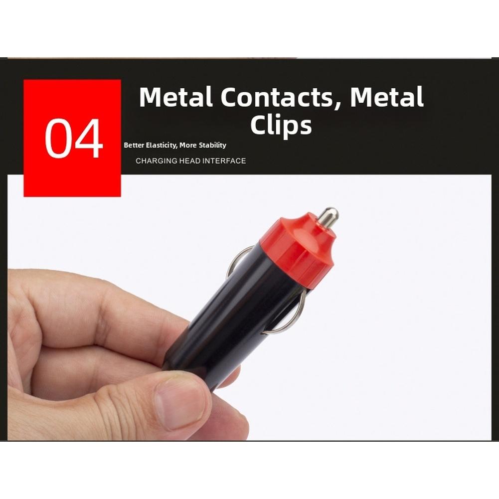 Car Charging Car Power Charger Waterproof Car Power Cable Car Charger 60W Power Output Built-in Waterproof Cover