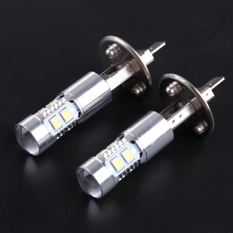 2x H1 LED Headlight Bulbs Conversion Kit High Low Beam Fog Light 100W 6000K