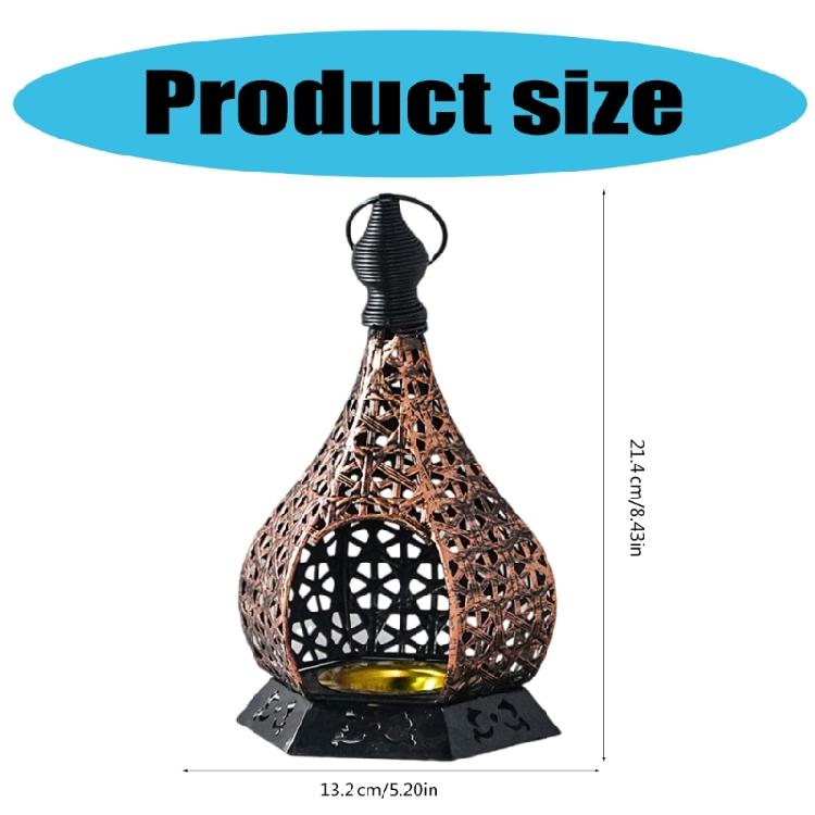 Sophisticated Gourd Candle Holder, for Adding Touch of Elegances To Any Indoor Setting Candle Holder Table Accessories