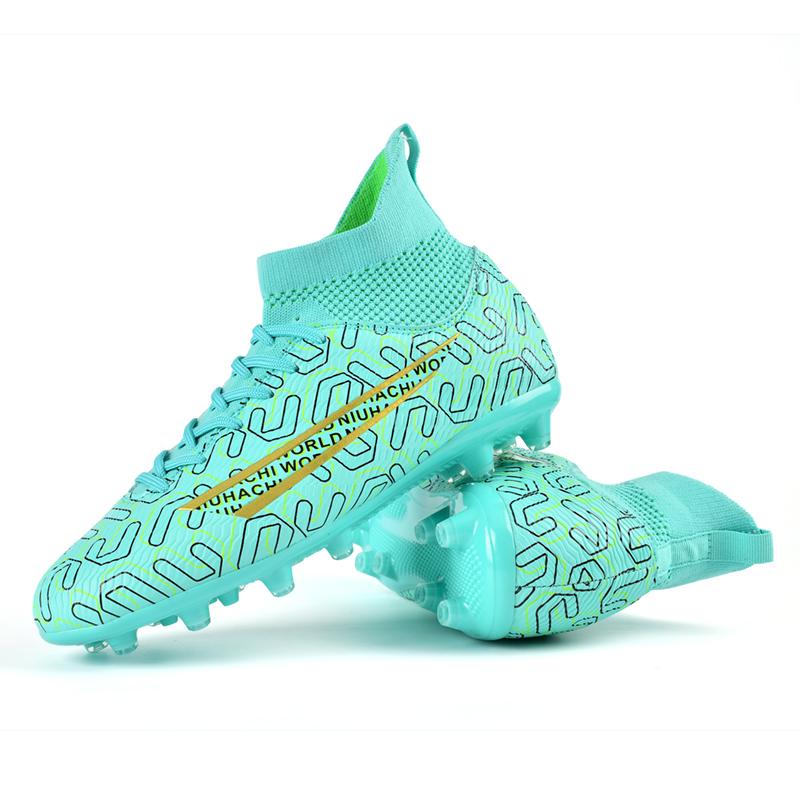 Мужские футбольные бутсы большого размера с длинным гвоздем — фото 4