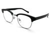[SPEED ADDICT] SIRMONT BROW LEXINGTON SUNGLASS (BlackSilver × Clear)