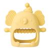 Baby Silicone Teether Toys Cute Elephant Shape Teether Gum Pain Relief Teether Toys Children Sensory Puzzle Toys