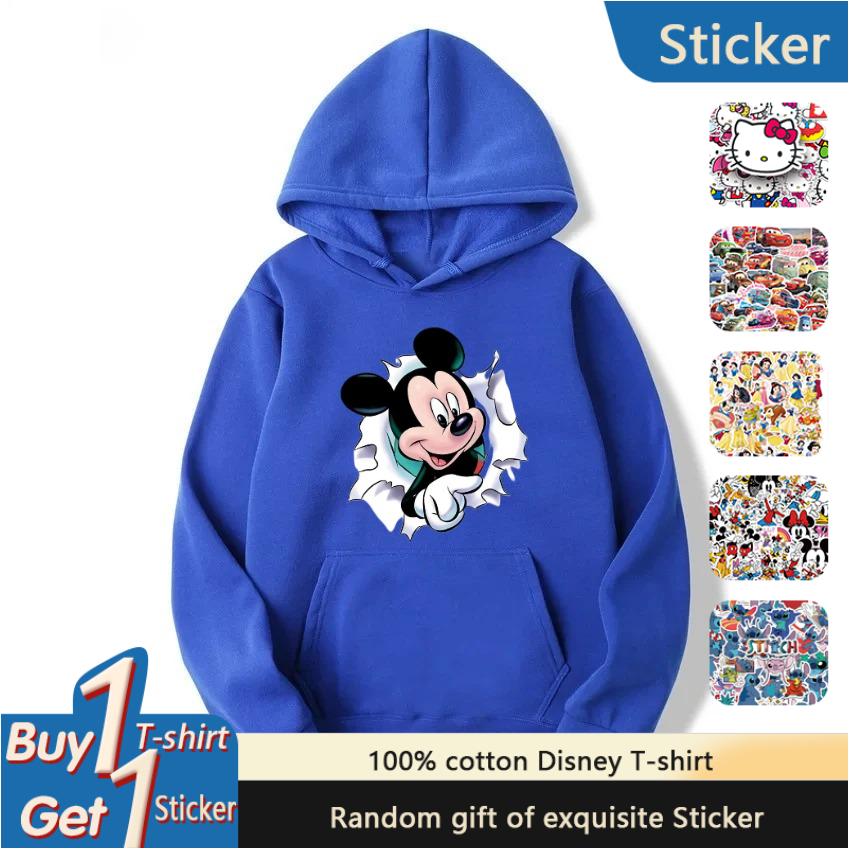 

Disney Parent-child Outfits Mickey Mouse Hooded Sweatshirts for Couples, Children s Spring, Autumn and Winter Hoodies 3XL