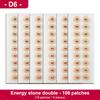 20Pcs/100Pcs Ear Seeds Acupunctures Kit Acupuncture Magnetic Beads Auricular Transparent Ear Point Stickers Ear Pressure Stick