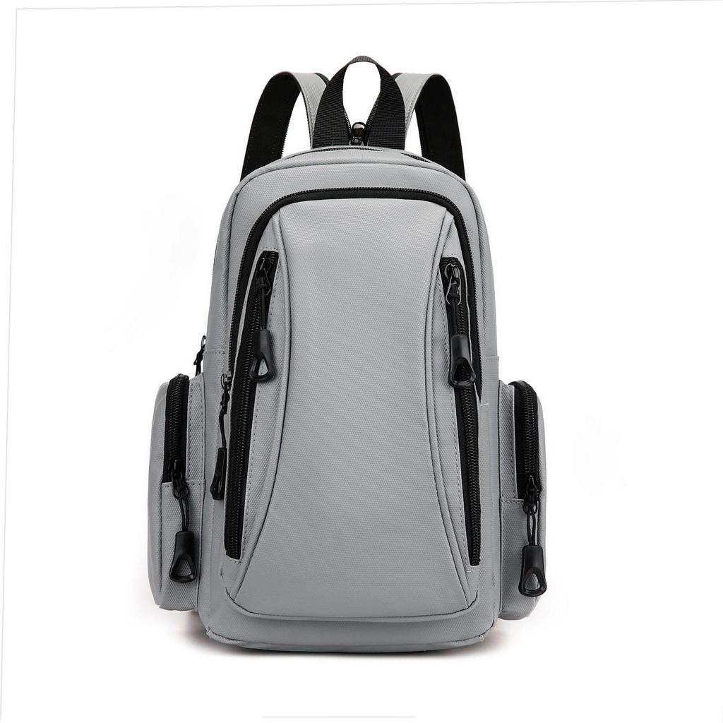 New Men's High-End Urban Minimalist Shoulder and Chest Bag