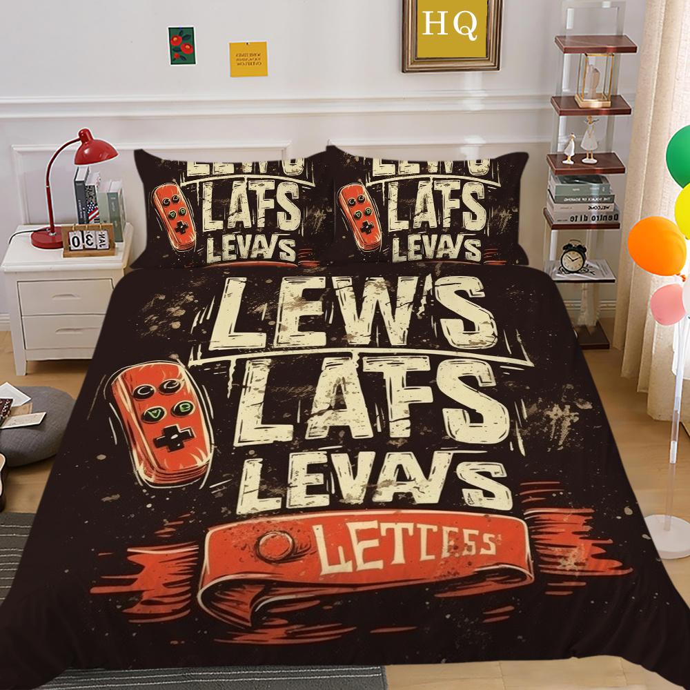 Świąteczne drukowanie 3D na pościel w pełnym rozmiarze zestaw poszewek na kołdrę z mikrofibry dla dzieci Highend narzuty