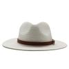 Panama straw hat panama European and American sun hat summer sun protection travel vacation beach woven cowboy hat