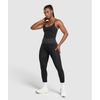 Gymshark Apex Seamless Midi Tank Black Graphite Grey B3b9a Bb29
