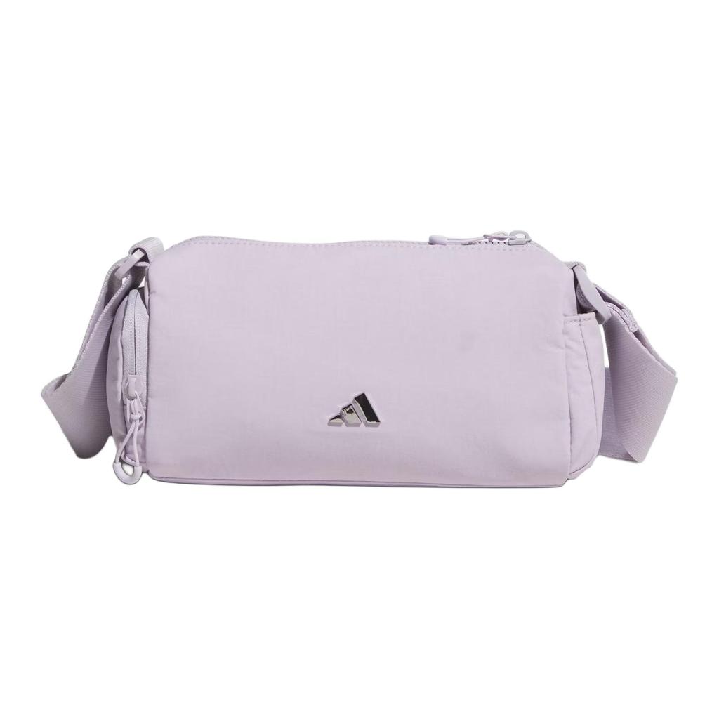 Nuevo Bolso de Hombro de Poliéster Reciclado Adidas, Bolso Bandolera para Mujer Morado Claro KE9960