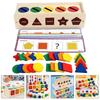 Geometric Cognition Shape and Color Sorting Toy Shape Sorting Educational Toys  Baby Boys Girls