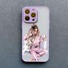 Young Girl Pattern Phone Case for iPhone 11 12 13 Pro Max Mini 14 15 Plus Pro Max 7 8 Plus SE 2020 X XR XS Shockproof Back Cover