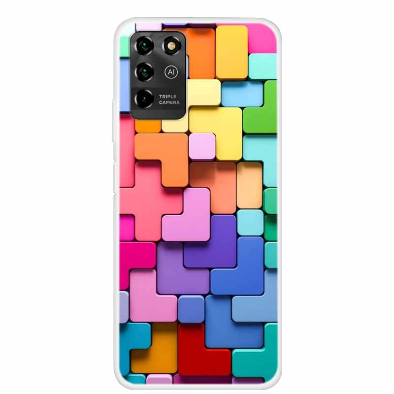 For ZTE Blade V30 Vita Case 8030 Marble Soft TPU Silicone Clear Phone Case for ZTE V30 VITA Back Cover Transparent Capa V 30vita
