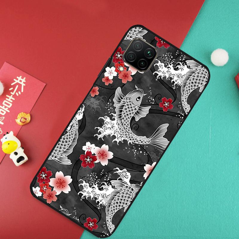 Ying Yang Koi Fisch Für Huawei Nova Y73 Y70 Y72 Y60 Y90 Y61 Y91 8i 7i 11i 12i 12s 9 10 SE P20 P30 P40 Lite Hülle