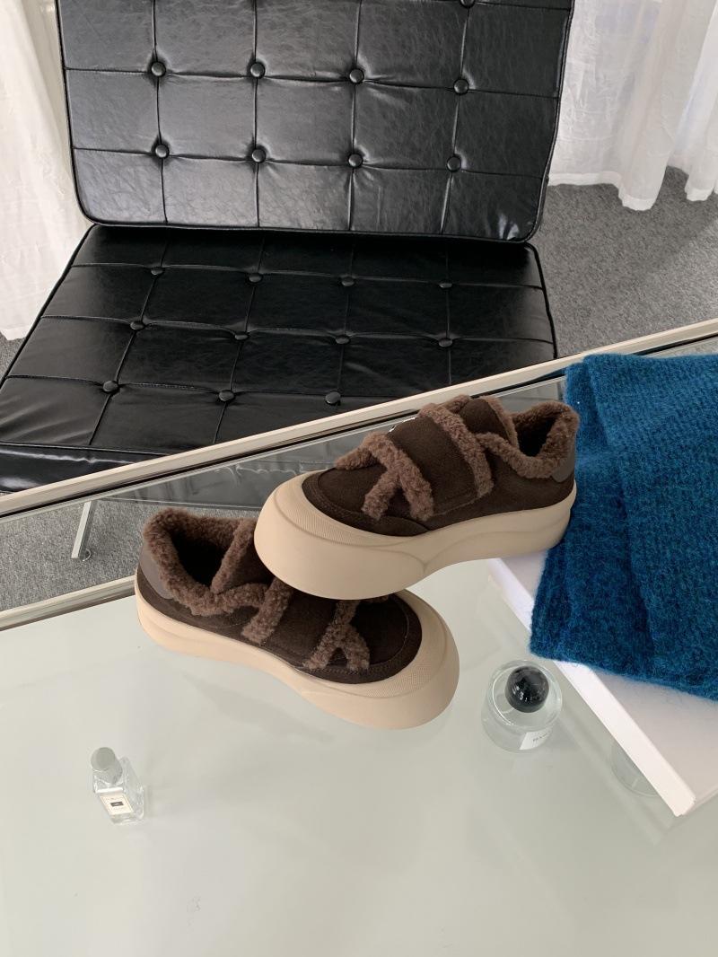 

Korean leather thick-soled heightening muffin shoes for women s 2025 autumn new fashionable versatile lace-up not tired feet bread shoes 39 темно-коричневого кольору