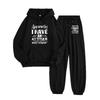 Mens Hoodie - Set Casual Streetwear 2-Piece Teens Young Adults