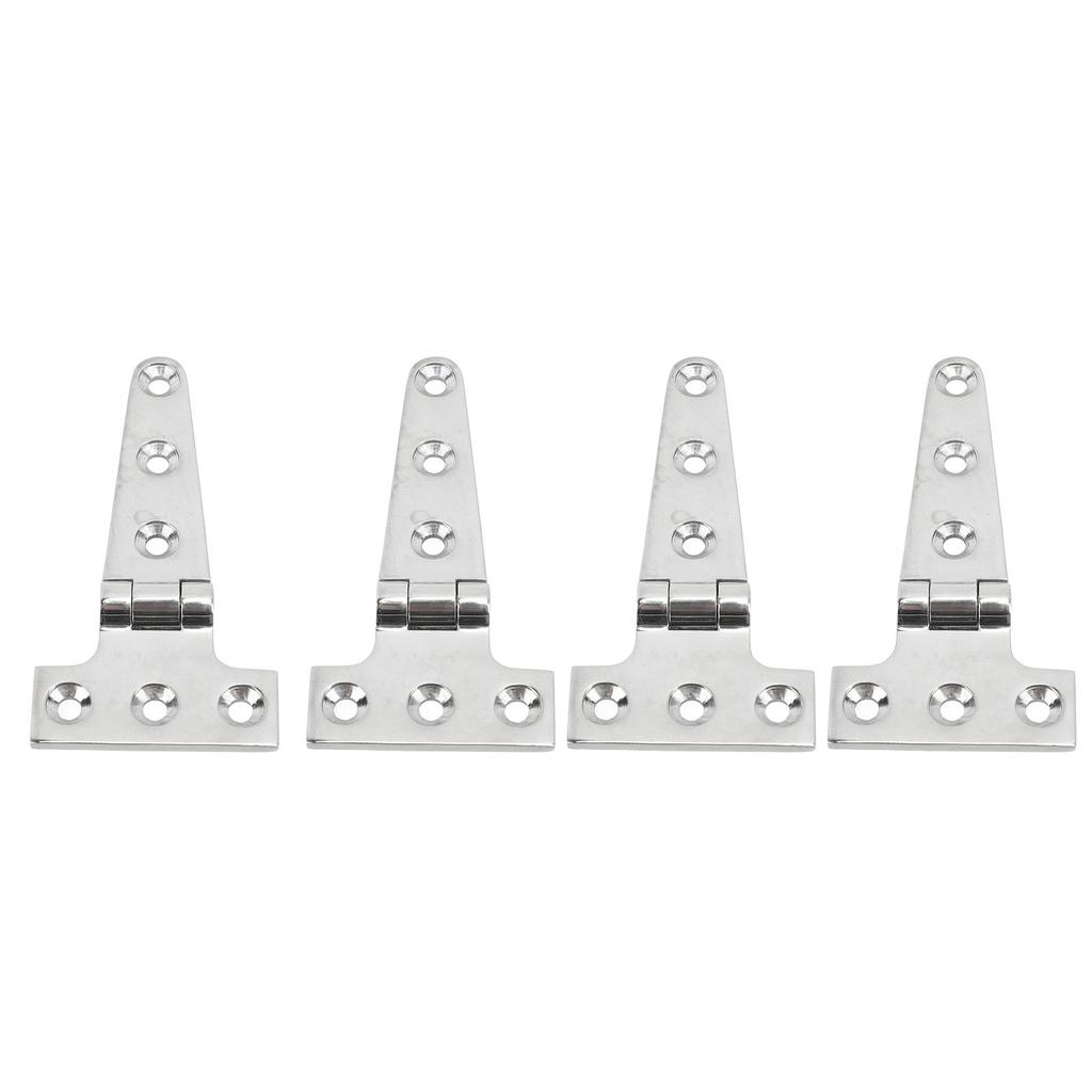 4ks Heavy Duty Marine Grade T Závěs 316 Nerezová ocel Universal Fit Poklop dveří T Závěs pro