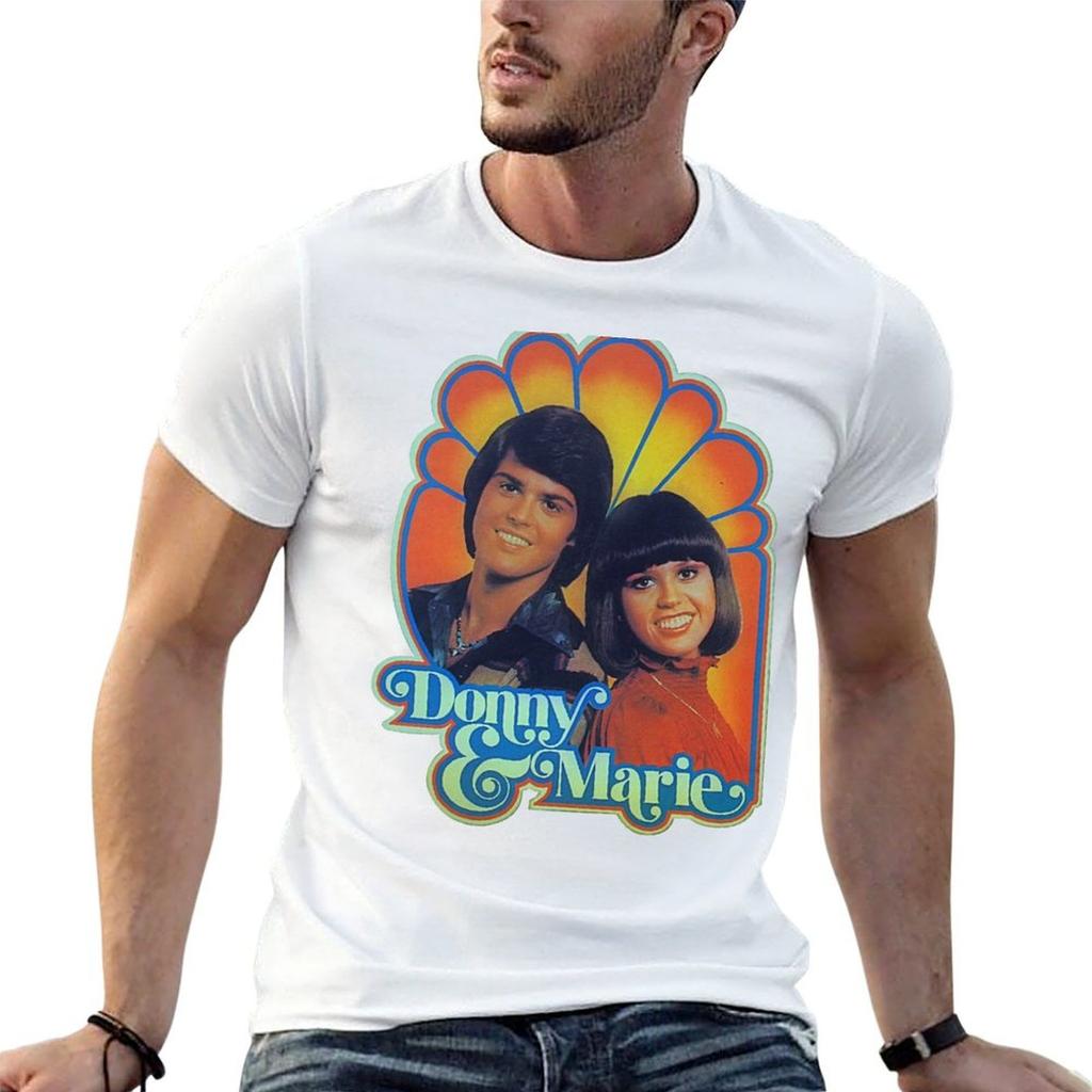 Copy Of Donny Amp Marie Tshirt T Shirts With Prints T Shirt Custom Print Unisex T Shirt Cotton High Quality Tshirt
