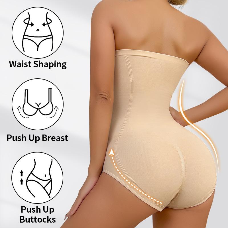 Plus Size High Compression Full Body Shaper, Strong Tummy Control Slimming Bodysuit for Women