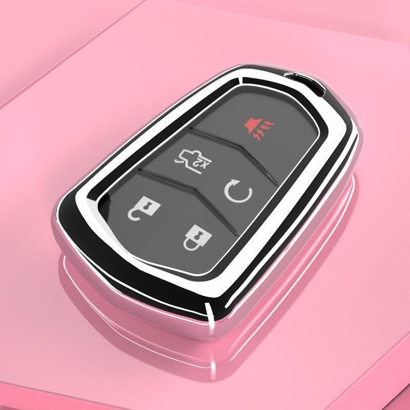 Cadillac ATSL Key Cover for 2014-2018 28T Luxury Models - Five-Button Remote Control Shell