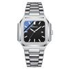 Chenxi Brand Men's Quartz Watch Square Stainless Waterproof Luminous Date Luxury Women's Wristwatch Male Clock Gift For Couple